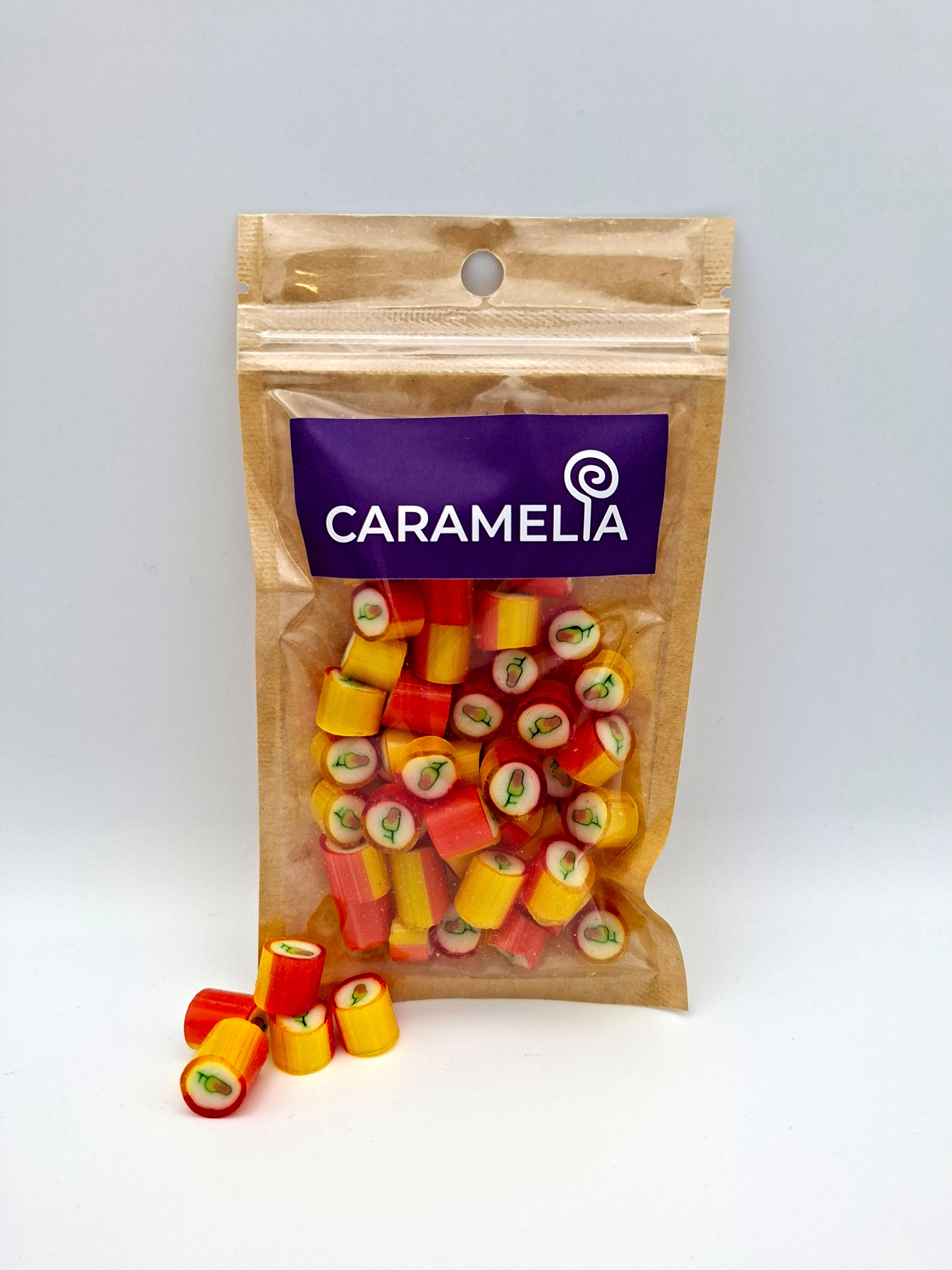 CARAMELO MANGO. BOLSA 50gr.