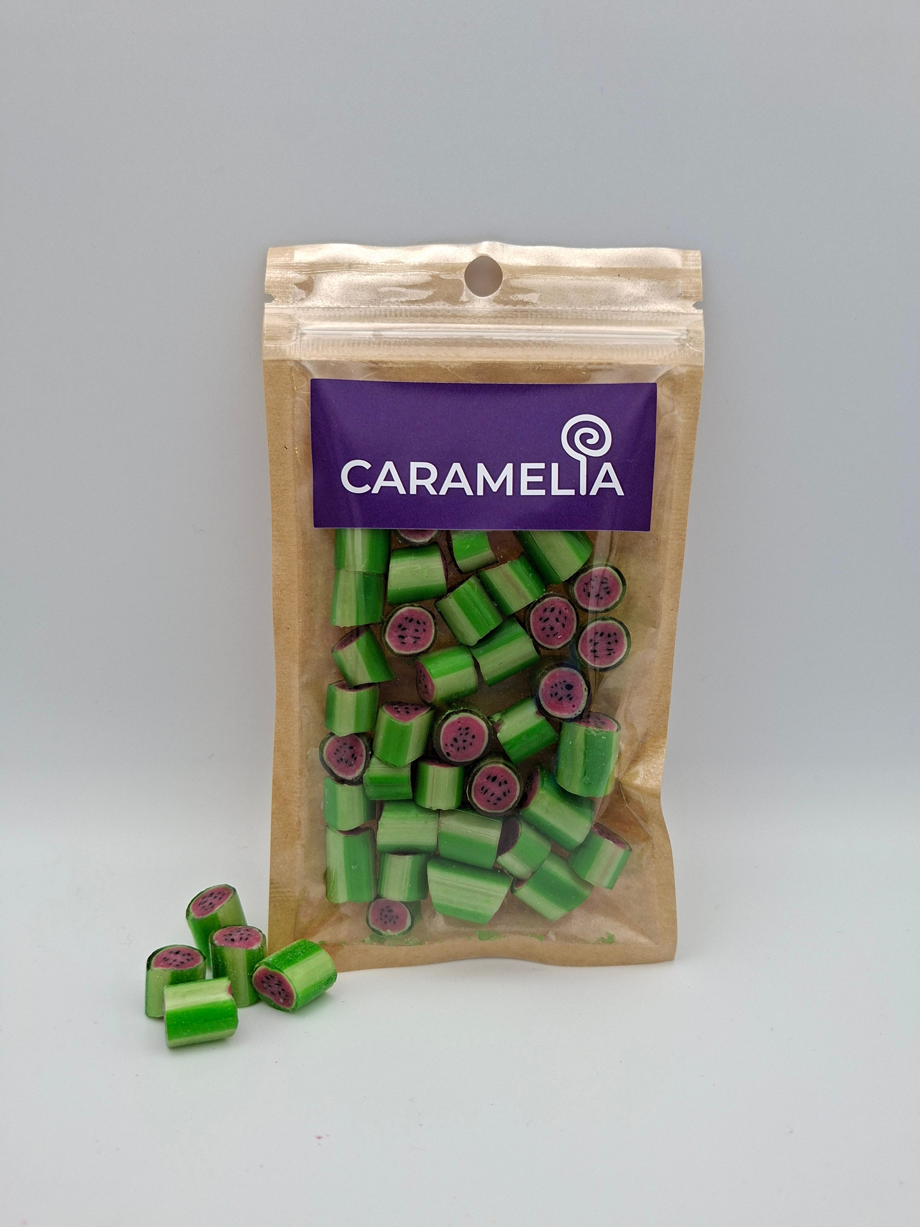 CARAMELOS SANDÍA. BOLSA 50 gr.