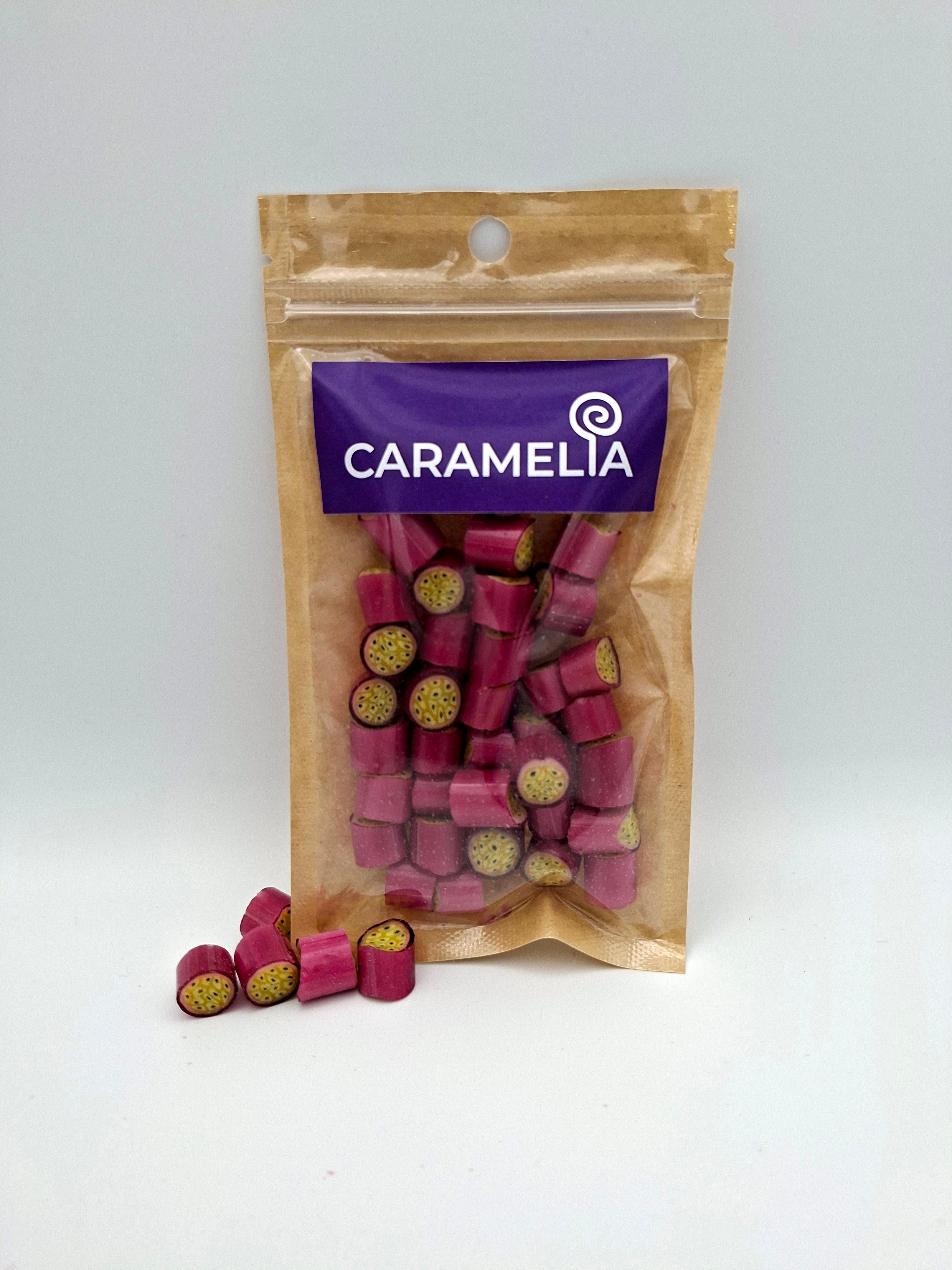 CARAMELO MARAUCUYÁ. BOLSA 50gr.
