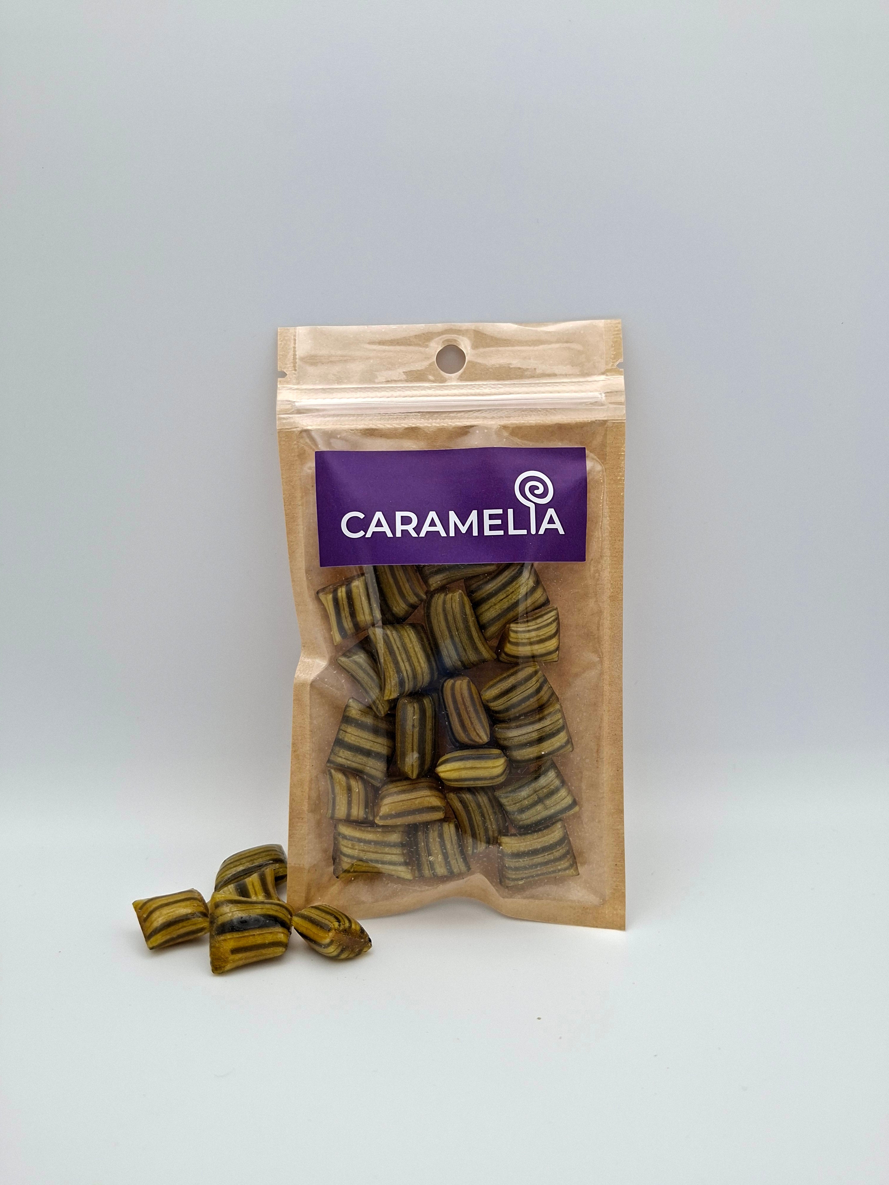 CARAMELO MIEL Y LIMÓN. BOLSA 50gr.
